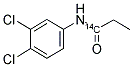 N-(3,4-DICHLOROPHENYL) PROPIANAMIDE [CARBONYL-14C] Struktur