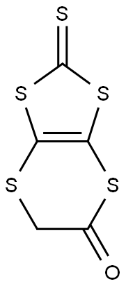 2-THIOXO[1,3]DITHIOLO[4,5-B][1,4]DITHIIN-5(6H)-ONE Struktur