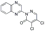 4,5-DICHLORO-2-QUINOXALIN-2-YLPYRIDAZIN-3(2H)-ONE Struktur