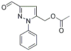 (3-FORMYL-1-PHENYL-1H-PYRAZOL-5-YL)METHYL ACETATE Struktur