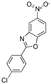 2-(4-CHLOROPHENYL)-5-NITROBENZO[D]OXAZOLE Struktur