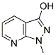 1-METHYL-1H-PYRAZOLO[3,4-B]PYRIDIN-3-OL Struktur