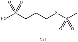 SODIUM (3-SULFONATOPROPYL) METHANETHIOSULFONATE Struktur