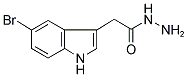 5-BROMOINDOLE-3-ACETIC ACID HYDRAZIDE Struktur