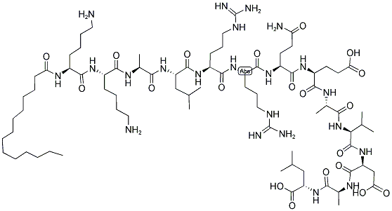 MYRISTOYLATED AIP Struktur