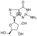 GUANOSINE, [14C(U)]- Struktur