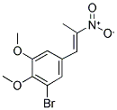 1-(3-BROMO-4,5-DIMETHOXYPHENYL)-2-NITROPROPENE Struktur