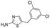 5-(3,5-DICHLOROBENZYL)-1,3-THIAZOL-2-AMINE Struktur