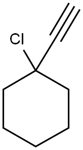 1-(ETHYNYL)CYCLOHEXYL CHLORIDE Struktur