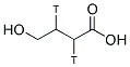 4-HYDROXYBUTYRIC ACID, [2,3-3H]- Struktur