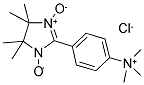 3,3,4,4-TETRAMETHYL-2-TRIMETHYLAMMONIOPHENYL-2-IMIDAZOLINE-3-OXIDE-1-YLOXY CHLORIDE Struktur