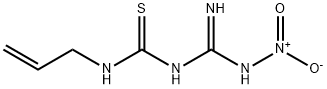 1-NITRO 3-(N-ALLYL THIOCARBAMOYL) GUANIDINE Struktur