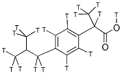 RS-IBUPROFEN [(G)3H] Struktur