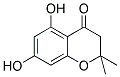 4H-1-BENZOPYRAN-4-ONE, 2,3-DIHYDRO-5,7-DIHYDROXY-2,2-DIMETHYL- (9CI) Struktur