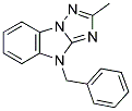 4-BENZYL-2-METHYL-4H-[1,2,4]TRIAZOLO[1,5-A]BENZIMIDAZOLE Struktur