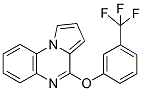 4-[3-(TRIFLUOROMETHYL)PHENOXY]PYRROLO[1,2-A]QUINOXALINE Struktur