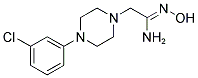 2-[4-(3-CHLOROPHENYL)PIPERAZINO]-N'-HYDROXYETHANIMIDAMIDE Struktur