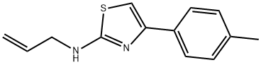 (4-(4-METHYLPHENYL)(2,5-THIAZOLYL))PROP-2-ENYLAMINE Struktur