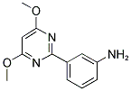 3-(4,6-DIMETHOXYPYRIMIDIN-2-YL)ANILINE Struktur