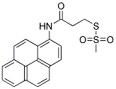 2-(PYREN-1-YLAMINOCARBONYL)ETHYL METHANETHIOSULFONATE Struktur