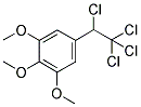 1,2,3-TRIMETHOXY-5-(1,2,2,2-TETRACHLOROETHYL)BENZENE Struktur