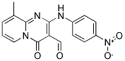 9-METHYL-2-[(4-NITROPHENYL)AMINO]-4-OXO-4H-PYRIDO[1,2-A]PYRIMIDINE-3-CARBALDEHYDE Struktur