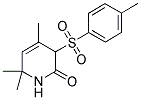 4,6,6-TRIMETHYL-3-[(4-METHYLPHENYL)SULFONYL]-3,6-DIHYDROPYRIDIN-2(1H)-ONE Struktur