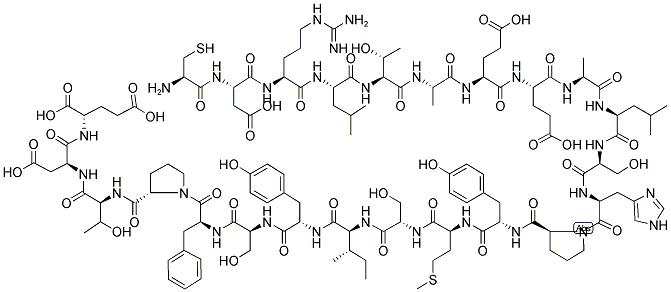 MAP KINASE ERK3 (303-325) BLOCKING PEPTIDE, RAT Struktur