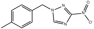 1-(4-METHYL-BENZYL)-3-NITRO-1H-[1,2,4]TRIAZOLE Struktur