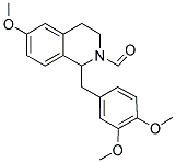 1-(3,4-DIMETHOXYBENZYL)-6-METHOXY-3,4-DIHYDRO-2(1H)-ISOQUINOLINECARBALDEHYDE Struktur