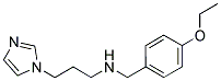 N-(4-ETHOXYBENZYL)-N-[3-(1H-IMIDAZOL-1-YL)PROPYL]AMINE Struktur