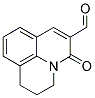 5-OXO-2,3-DIHYDRO-1H,5H-PYRIDO[3,2,1-IJ]QUINOLINE-6-CARBALDEHYDE Struktur