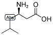 (R)-3-AMINO-5-METHYL-HEXANOIC ACID Struktur