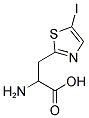 D, L-ALA-3-[2-(5-IODO)THIAZOLE] Struktur