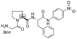 HBR H-GLY-PRO-PHE-PNA Struktur