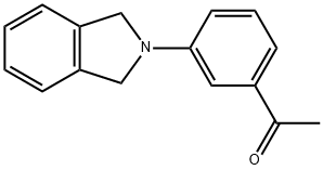 1-[3-(1,3-DIHYDRO-2H-ISOINDOL-2-YL)PHENYL]-1-ETHANONE Struktur