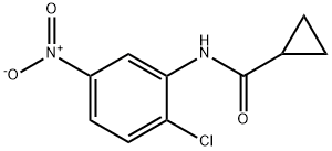 N-(2-CHLORO-5-NITROPHENYL)CYCLOPROPYLFORMAMIDE Struktur