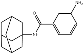 N-ADAMANTAN-1-YL-3-AMINO-BENZAMIDE Struktur