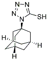 1-(1-ADAMANTYL)-5-MERCAPTOTETRAZOL Struktur