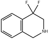 4,4-DIFLUORO-1,2,3,4-TETRAHYDROISOQUINOLINE Struktur