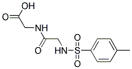 [([[(4-METHYLPHENYL)SULFONYL]AMINO]ACETYL)AMINO]ACETIC ACID Struktur