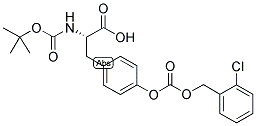 BOC-TYR(2-CL-Z)-OH Struktur