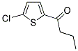 1-(5-CHLORO-THIOPHEN-2-YL)-BUTAN-1-ONE Struktur