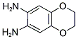 1,2-DIAMINO-4,5-ETHYLENEDIOXYBENZENE, DIHYDROCHLORIDE Struktur