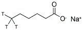 HEXANOIC ACID N-[6-3H] SODIUM SALT Struktur