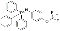 TRIPHENYL([4-(TRIFLUOROMETHOXY)PHENYL]IMINO)PHOSPHORANE Struktur