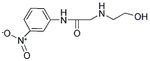 2-[(2-HYDROXYETHYL)AMINO]-N-(3-NITROPHENYL)ACETAMIDE Struktur