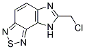 7-(CHLOROMETHYL)-8H-IMIDAZO[4,5-E][2,1,3]BENZOTHIADIAZOLE Struktur