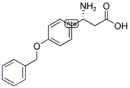 (R)-3-AMINO-3-(4-BENZYLOXY-PHENYL)-PROPIONIC ACID Struktur