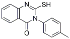 2-MERCAPTO-3-P-TOLYL-3H-QUINAZOLIN-4-ONE Struktur